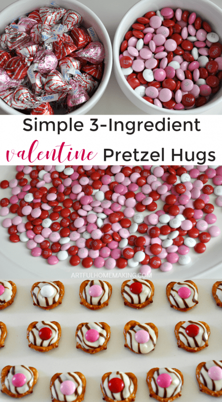 These Valentine's Pretzel Treats only have 3 ingredients!