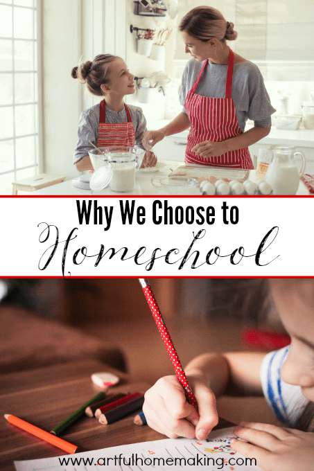 Why We Homeschool